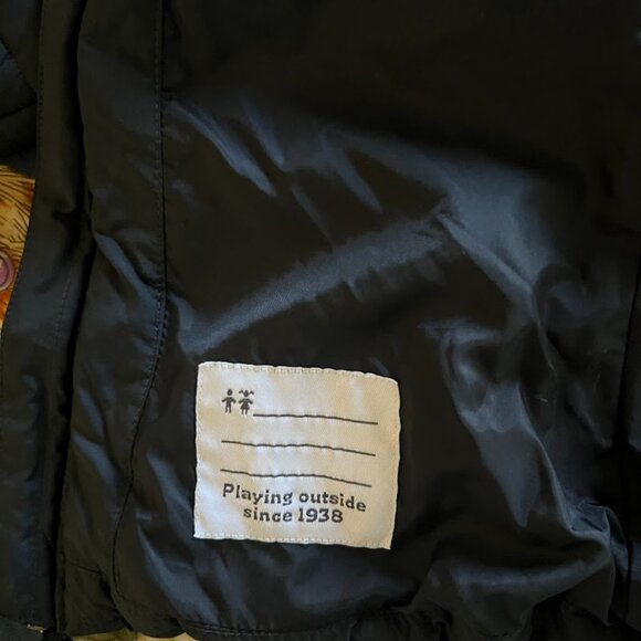 Columbia Kids Puffer Hooded Black Jacket - Size XS - 6/6X - Picture 6 of 7